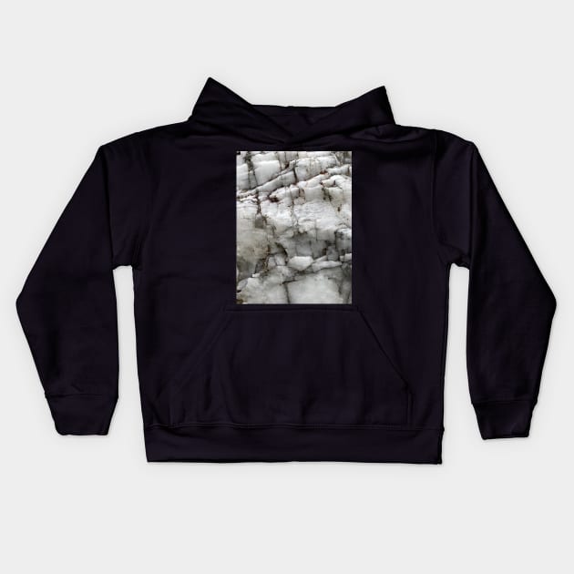 Old Stone Wall Kids Hoodie by BurunduXX-Factory